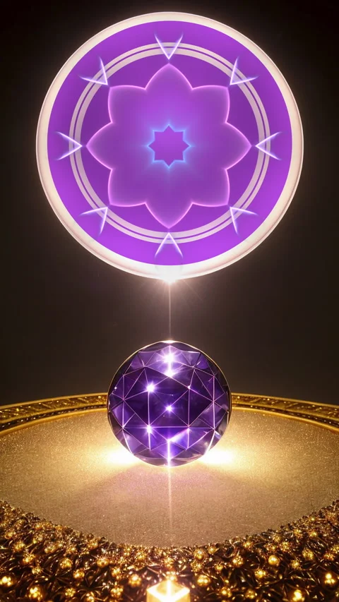 AIT Vertical Loopable Background #1. Galactic Glow Part I Stock Footage 234175872