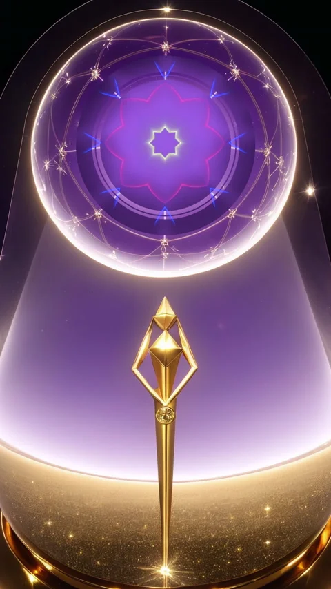 AIT Vertical Loopable Background #3. Artscapes Chromatic Enchantment Part I Stock Footage 234201088