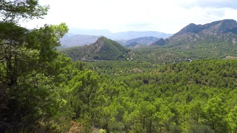 Aitana mountain range Stock Footage 115920457