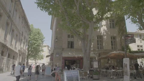 Aix-en-Provence, South of France Stock Footage
