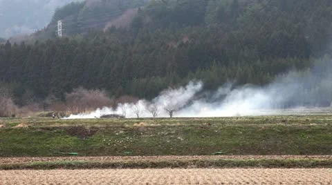 Aizu region of the spring Stock Footage 11066161