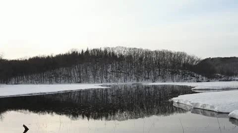 Aizu region of the spring Stock Footage 11067279