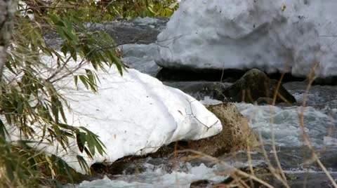 Aizu region of the spring Stock Footage 11067292