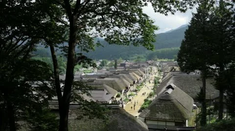 Aizu region of the spring Stock Footage 11631124