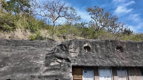 Ajanta Caves  Stock Photos