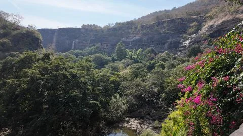 Ajanta Caves  Stock Photos