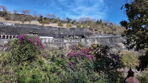 Ajanta Caves  Stock Photos
