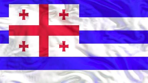 Ajaria flag Stock Photos