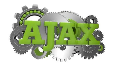 Ajax code Stock Illustration