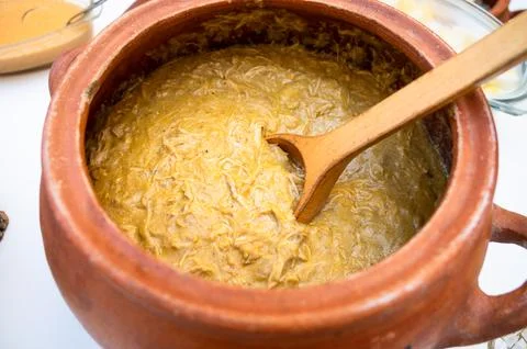 Aji de gallina, typical dish from Peru. Stock Photos