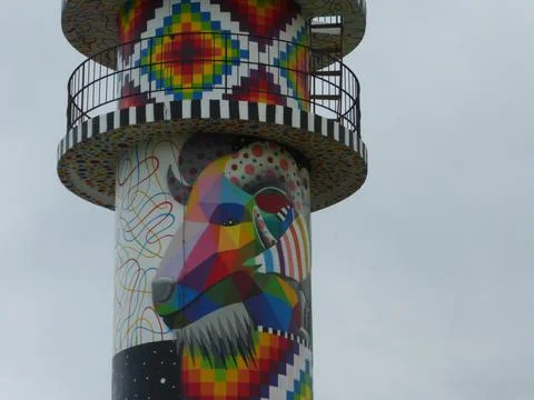 Ajo Lighthouse. Stock Photos