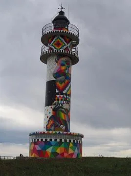 Ajo Lighthouse. Stock Photos