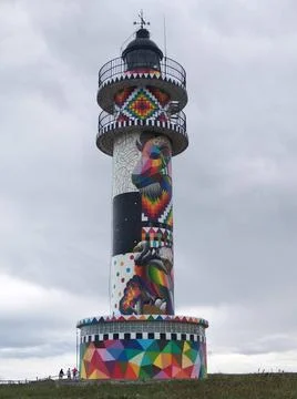 Ajo Lighthouse. Foto stock