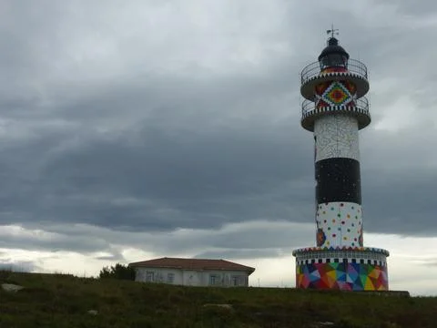 Ajo Lighthouse. Stock Photos