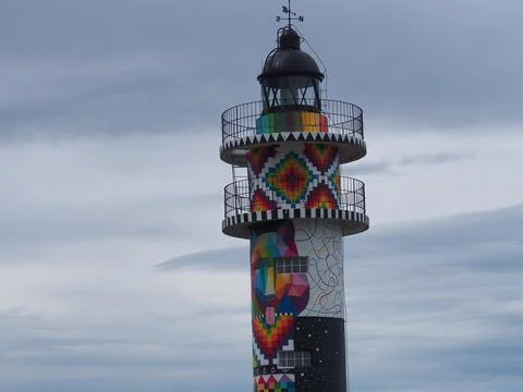 Ajo Lighthouse. Stock Photos