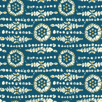 Ajrakh,Pattern,And,Block,Print,Pattern,And,Batik,Print,Background Stock Illustration