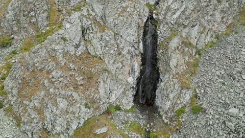 Ak-Sai Waterfall in Ala Archa National Park Stock Footage 316959215