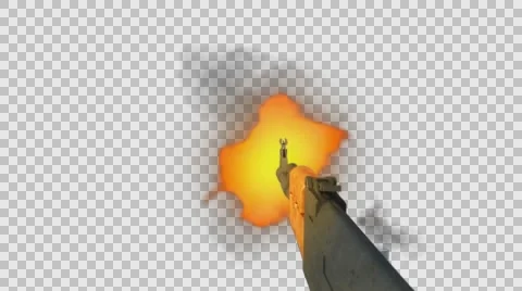 Ak47 POV 4k Stock Footage 63620528