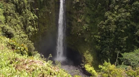 Akaka Fall Big Island Stock Footage 63965131