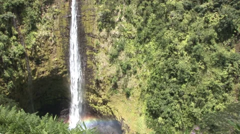 ʻAkaka Falls Stock Footage 32206686