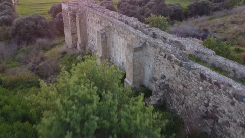 Akatzi Aqueduct Stock Footage 153745291