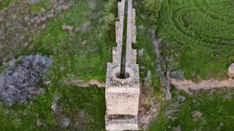 Akatzi Aqueduct Stock Footage 153750621