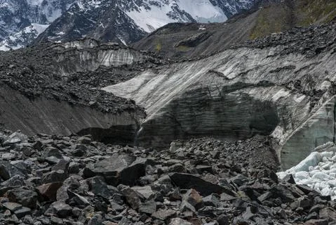 Akkem glacier Stock Photos
