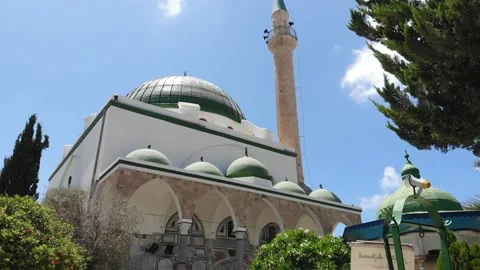 Akko Mosk Al-Jazzar 스톡 동영상 138028221