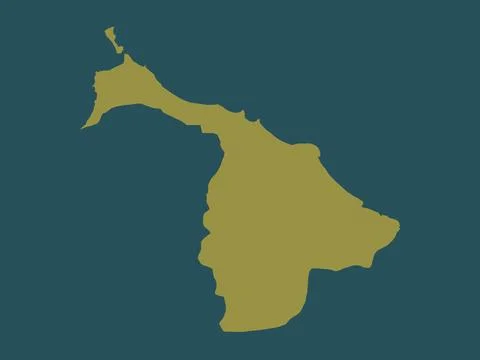 Aklan, Philippines. Solid color shape 스톡 일러스트