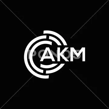 Premium Vector | Akm letter logo