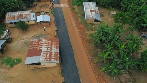 Akoti Road on construction 動画素材 89968097