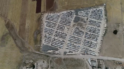 Aktarin camp area Stock Footage 141034903