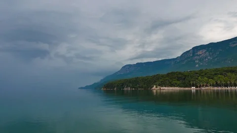 Akyaka Sea View Stock Footage 76973523
