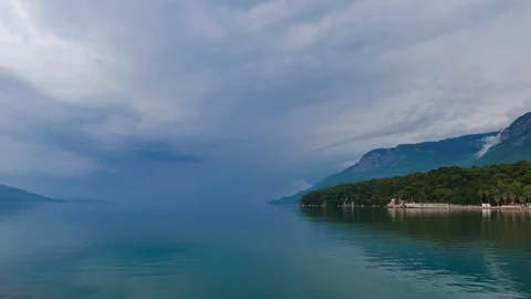 Akyaka Sea View Stock Footage 76973750