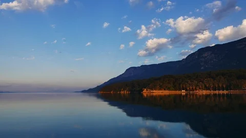 Akyaka Sea View (Time Lapse) Stock Footage 90318019