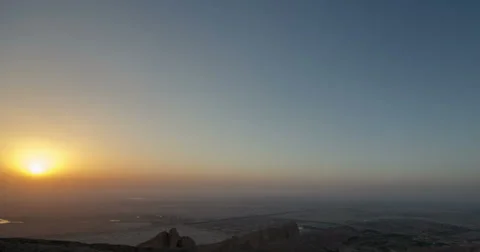Al Ain sunset  Stock Footage 38998439
