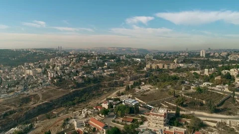 Al-Aqsa Mosque, also known as Al-Aqsa and Bayt al-Maqdis dome of the rock Vídeo Stock 83423344