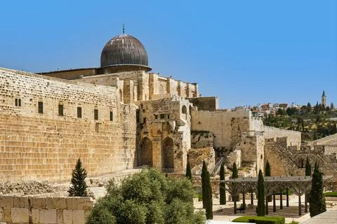 Al Aqsa Mosque Jerusalem Stock Photos