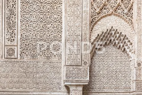 Al Attarine Madrasa Stock Photos