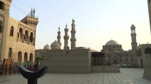 Al-Azhar Mosque Video stock 246977455