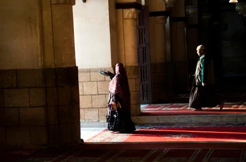 Al-Azhar Mosque Stock Photos