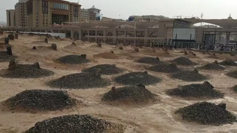Al-Baqi Cemetery 스톡 동영상 130438139