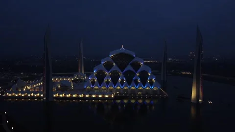 Al Jabar Mosque Stock Footage 265980940