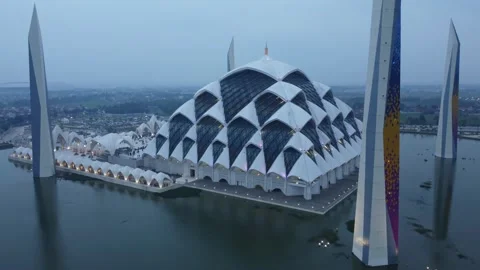 Al Jabar Mosque Stock Footage 265981958