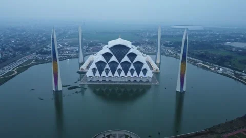 Al Jabar Mosque Stock Footage 265982475