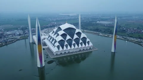 Al Jabar Mosque Stock Footage 265983972