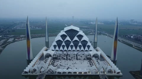 Al Jabar Mosque Stock Footage 265987426