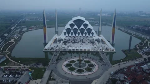 Al Jabar Mosque Stock Footage 266096943