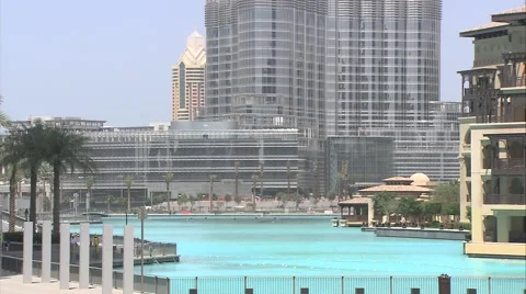 The Al Khalifa Tower - Dubai Stock Footage 881694
