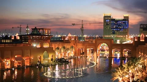 Al Kout Mall, Kuwait 库存影片 45487476